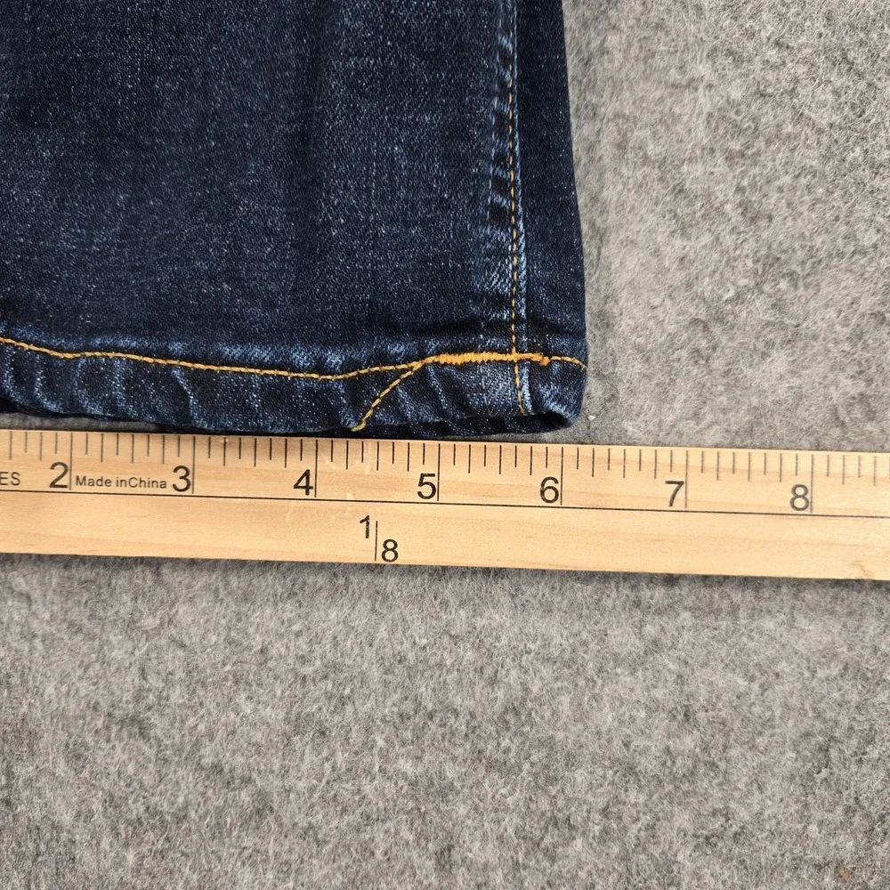 Nudie Grim Tim Jeans Mens 28x32 (tag 31x34) Blue Dark Wash Slim Straight Denim
